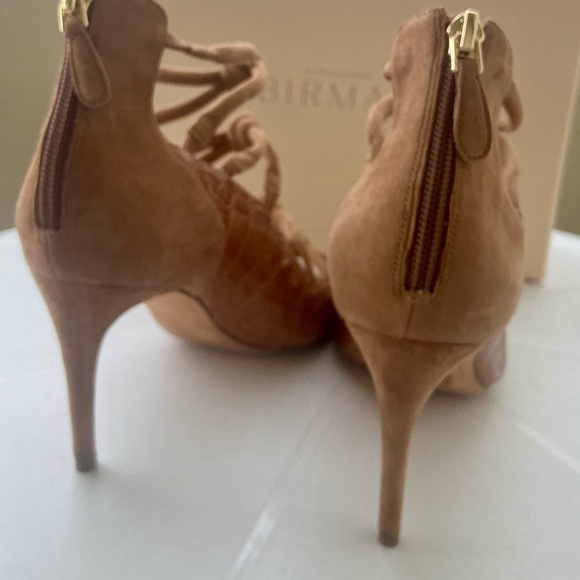 Suede sandals. Alexandre Birman. - Picture 5 of 6